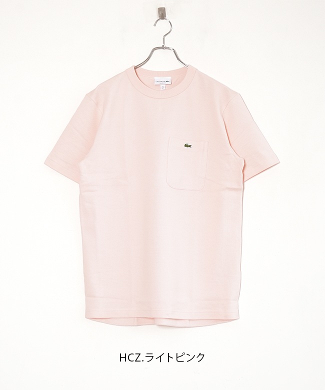 LACOSTE 鹿の子beams 半袖 Tシャツ LACOSTE ラコステ Tシャツ 半袖 鹿の子 ポケットTシャツ TH4921