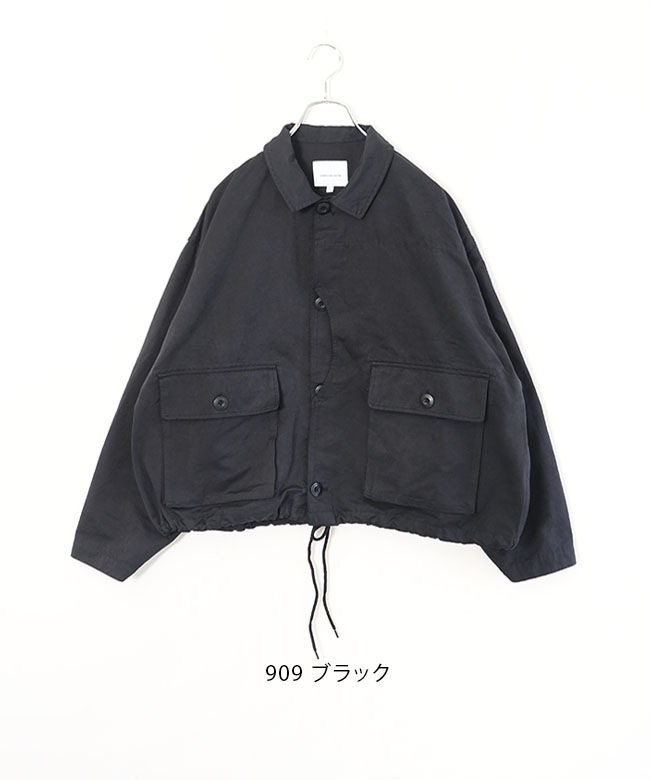 【完売商品】ソラモナポッシェ グログランハンティングジャケット solamonat poche｜グログラン ハンティングジャケット