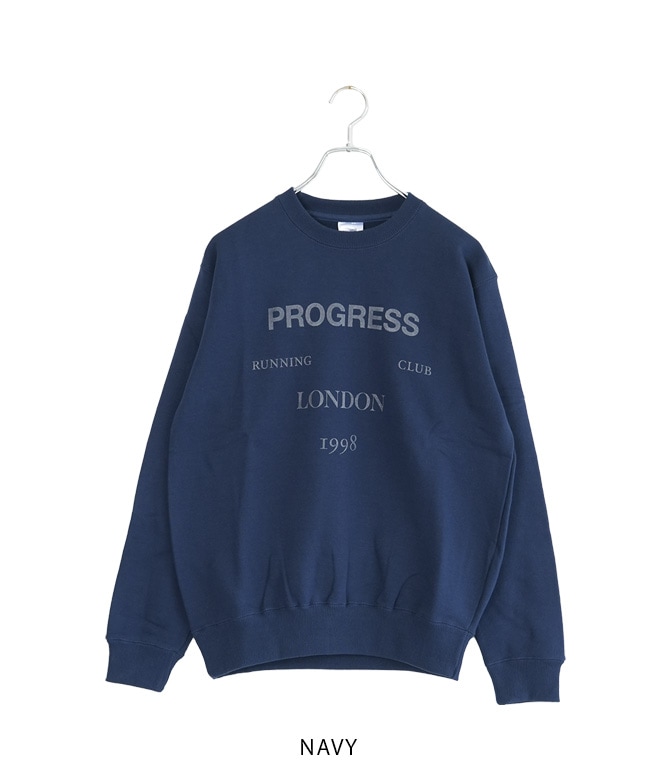 The Progress Running Club クルースウェット