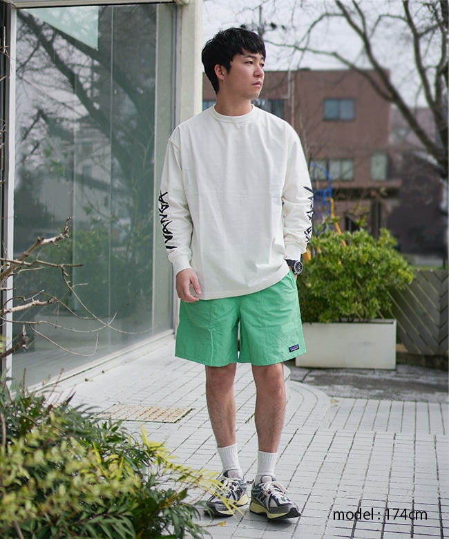 SALE 30%OFF】[N2500-1L030A]NANGA(ナンガ) ECO HYBRID SLV LOGO L/S