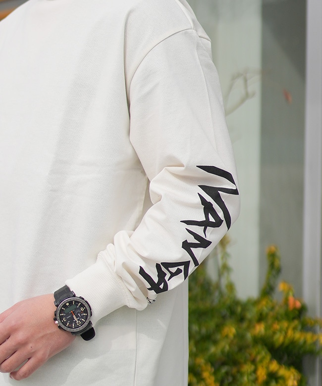 SALE 30%OFF】[N2500-1L030A]NANGA(ナンガ) ECO HYBRID SLV LOGO L/S