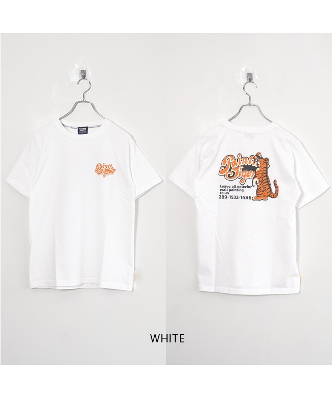 SALE 30%OFF】Pherrow's(フェローズ)バックプリントTシャツ 半袖