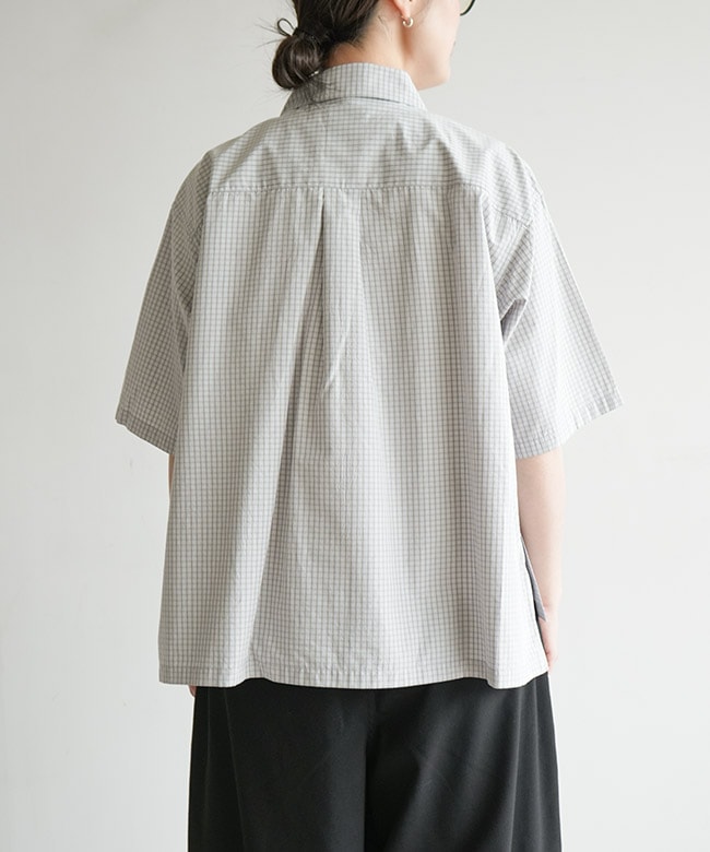 ◇DANTON(ダントン) HALF SLEEVE SHIRT ハーフスリーブシャツ