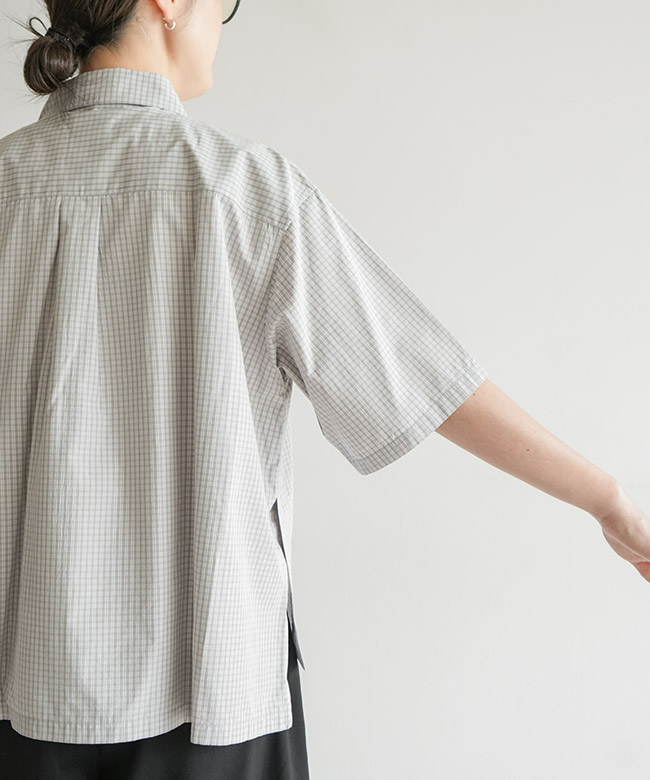 ◇DANTON(ダントン) HALF SLEEVE SHIRT ハーフスリーブシャツ