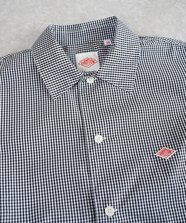 ◇DANTON(ダントン) HALF SLEEVE SHIRT ハーフスリーブシャツ