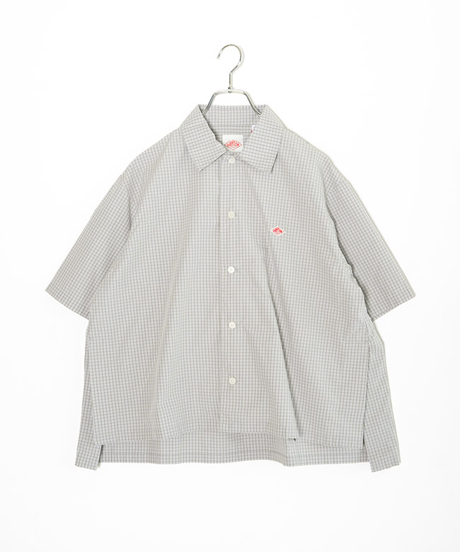◇DANTON(ダントン) HALF SLEEVE SHIRT ハーフスリーブシャツ