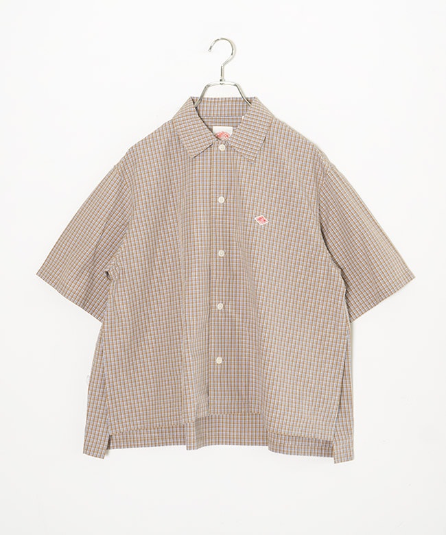 ◇DANTON(ダントン) HALF SLEEVE SHIRT ハーフスリーブシャツ
