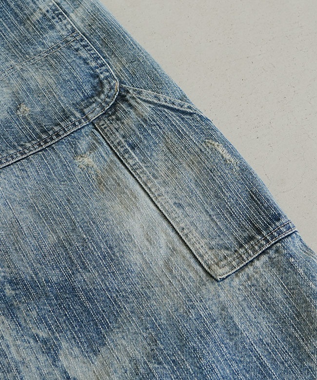 ポータークラシック　サマーデニム　ショートパンツ PC-005-3243]PORTER CLASSIC(ポータークラシック) STEINBECK DENIM
