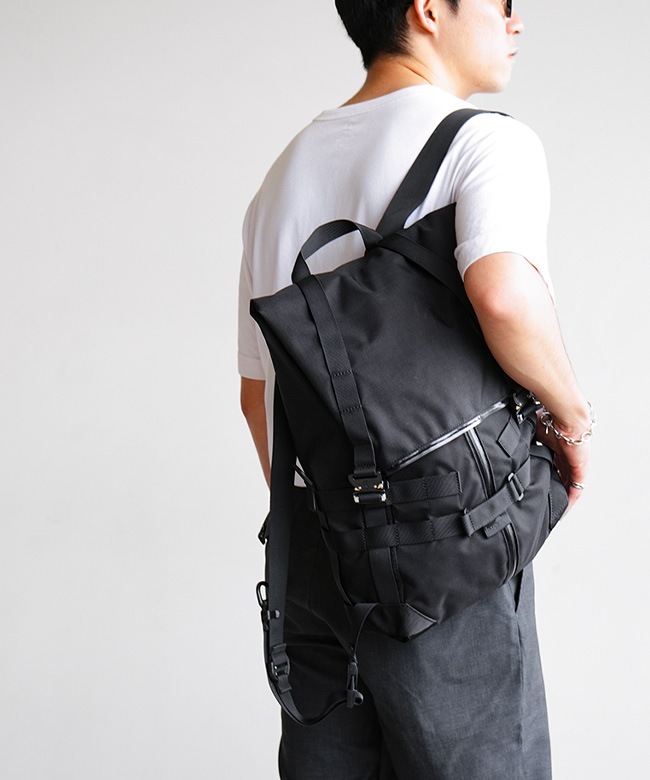BAGJACK MORPH PACK TWISTED POCKET バックパック MORPH PACK TWISTED POCKET NIPO - BLK | BAGJACK | TECHNICAL