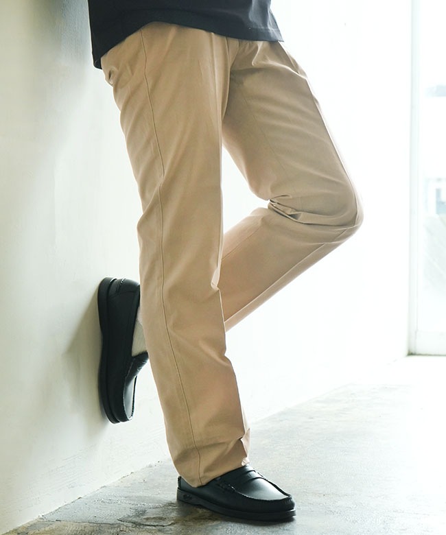 EM1]MOONCASTLE(ムーンキャッスル) ICE COTTON CHINO PANTS アイス