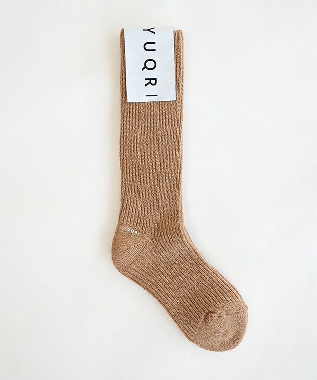 124500091]YUQLI(ユクリ)crispy warm クリスピーウォーム ソックス