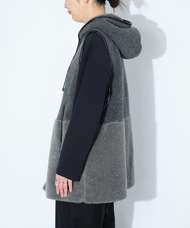 SALE 50%OFF】CYNICAL(シニカル)エコファージップベスト フーディー
