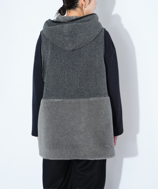 552-94006]CYNICAL(シニカル)エコファージップベスト フーディー