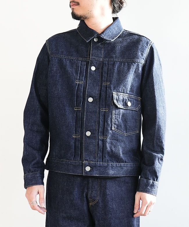 5726-61514]Scye/SCYE BASICS(サイ/サイベーシックス) Selvedge Denim