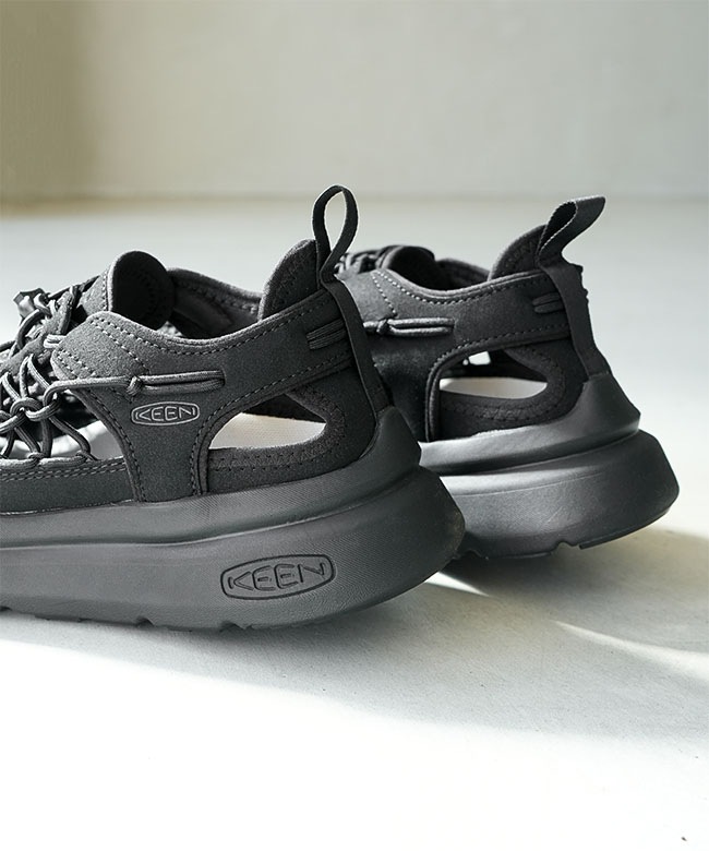 キーン ユニーク UNEEK メンズ サンダル ブラック KEEN(キーン) UNEEK WK メンズ ユニーク ダブルケーメンズ シューズ