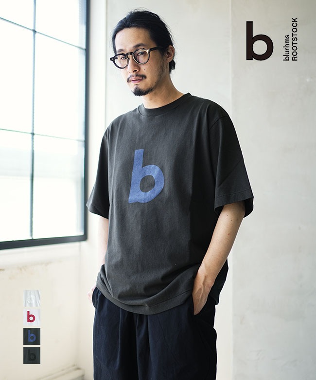 blurhms ROOTSTOCK(ブラームスルーツストック) bd Print Tee STANDARD