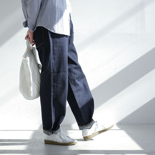 HARVESTY(ハーベスティ) BIG DENIM 5POKET PT アジャスタブルゴム