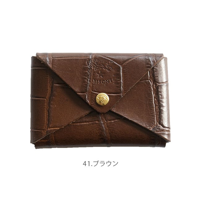 【新品未使用・貴重】イルビゾンテ 名刺入れ クロコダイル ブラウン 楽天市場】（ イル ビゾンテ IL BISONTE ）（ 54_1_ 5402305593
