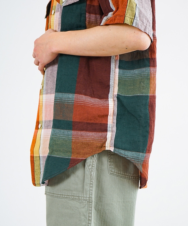 orSlow 柄シャツ　size4 楽天市場】【SALE 30%OFF】[01-8067-C44]orSlow(オアスロウ