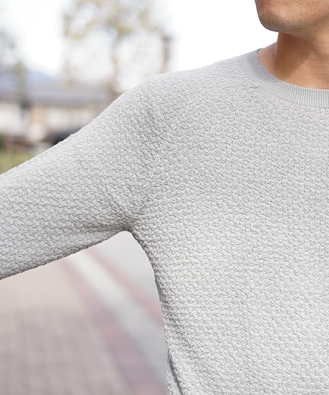 BW0502]BRING(ブリング) WUNDERWEAR CREWNECK ワンダーウェア