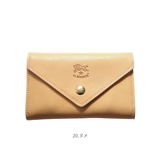 正規品【IL BISONTE】ミディアムウォレット 三つ折り財布 人気 ミディアムウォレット | 長財布 | 財布 | オンラインストア | IL