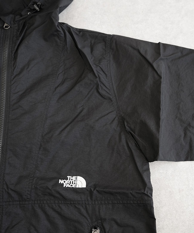 美品　ノースフェイス　コンパクトジャケット ブラックMサイズ収納袋付き □[NP72230]【収納袋付き】THE NORTH FACE(ザ・ノース・フェイス