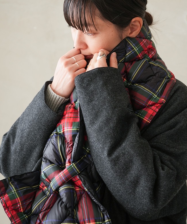 ICHI Antiquites(イチアンティークス)×TAION(タイオン) IDown Stole