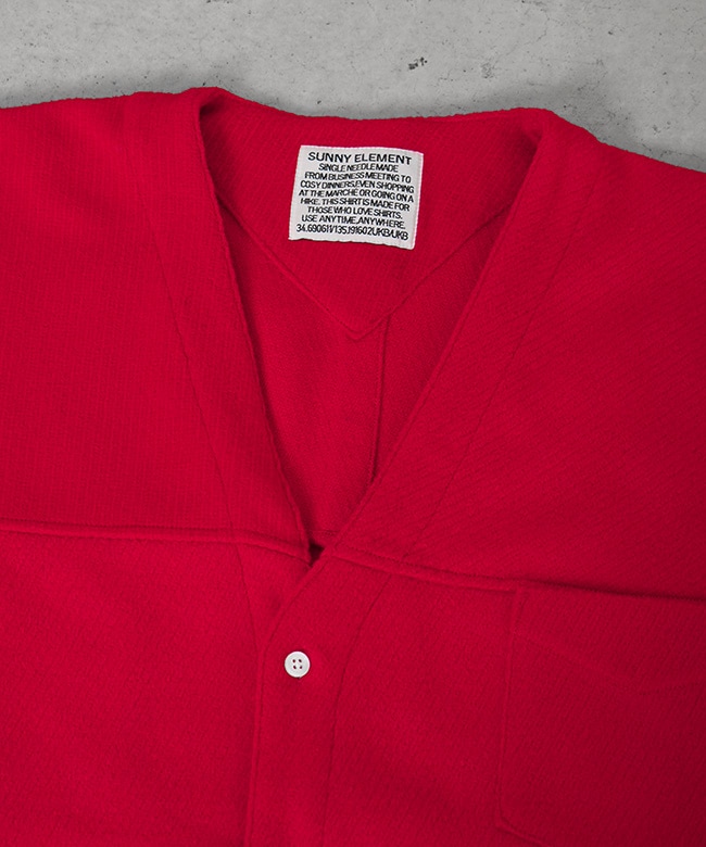 S-045]SUNNY ELEMENT(サニーエレメント) Museum Shirt Facing