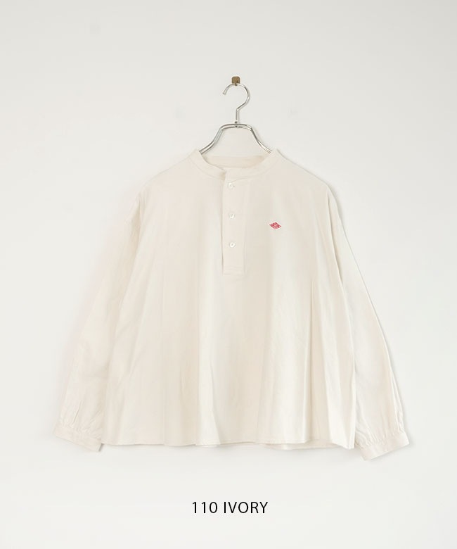 ◇[DT-B0304OCV] DANTON(ダントン) ヘンリーネックプルオーバーシャツ