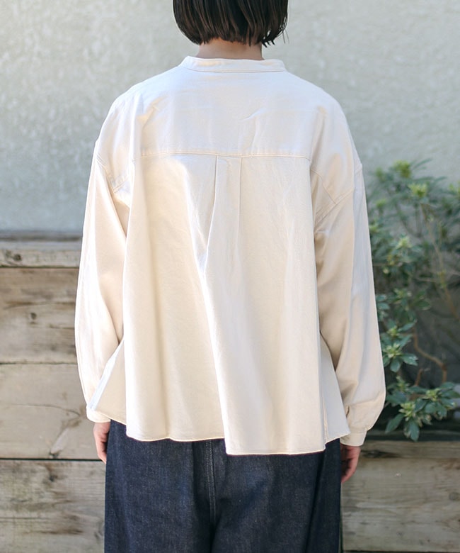 ◇[DT-B0304OCV] DANTON(ダントン) ヘンリーネックプルオーバーシャツ