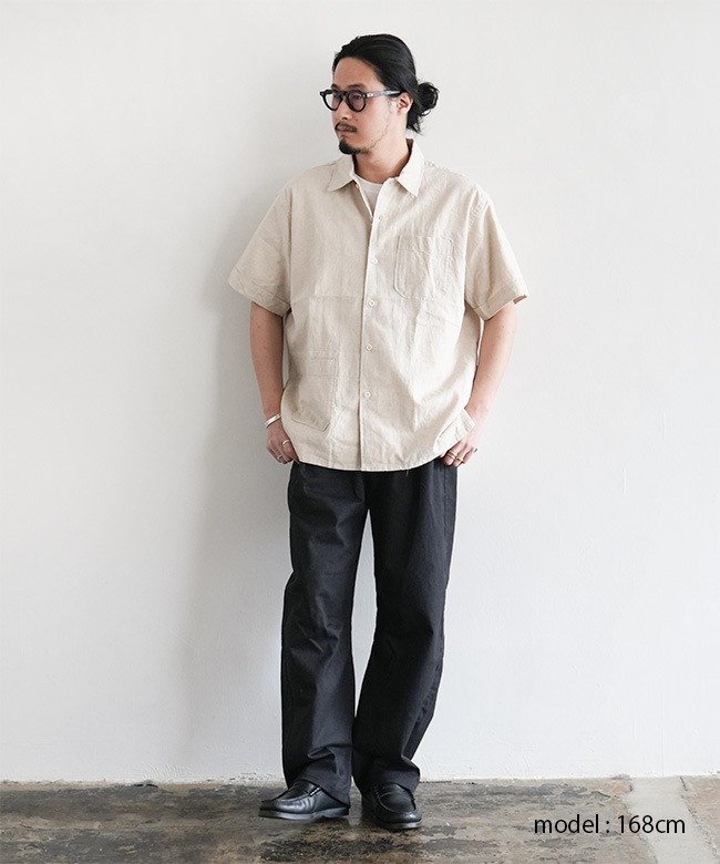 試着のみ新品　2024ssエンジニアードガーメンツCamp shirt USA製 試着のみ新品 2024ssエンジニアードガーメンツCamp shirt USA製