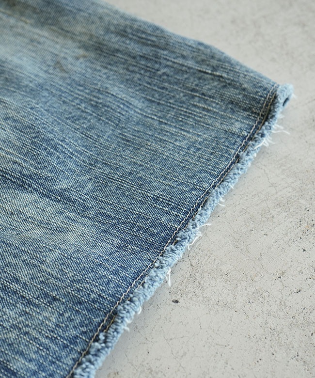PORTER CLASSIC(ポータークラシック) STEINBECK DENIM POCKET SHORTS