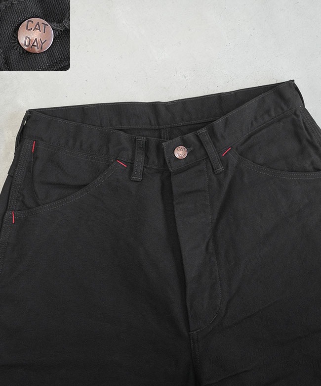 70s USA製 キャタピラー CAT ブラック ペインターデニムパンツ 70s USA製 キャタピラー CAT ブラック ペインターデニムパンツ 70s USA