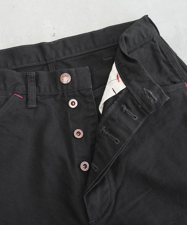 70s USA製 キャタピラー CAT ブラック ペインターデニムパンツ 70s USA製 キャタピラー CAT ブラック ペインターデニムパンツ