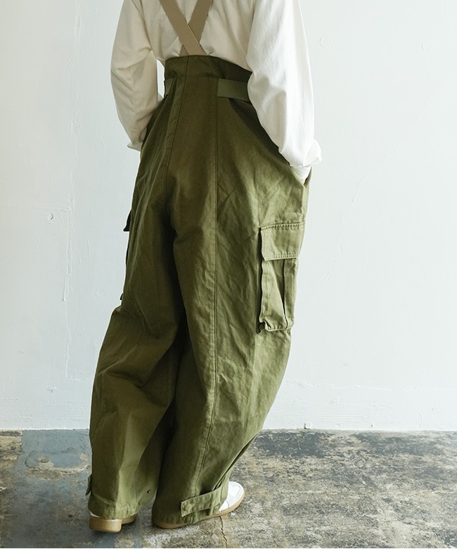 JL235P09]JOHNBULL(ジョンブル) MILサロペット レディース パンツ