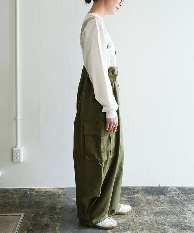 SALE 50%OFF】JOHNBULL(ジョンブル) MILサロペット レディース パンツ