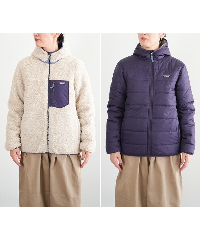 Patagonia パタゴニア キッズ ダウン リバーシブル 上下セット ベビー・リバーシブル・ダウン・セーター・フーディ