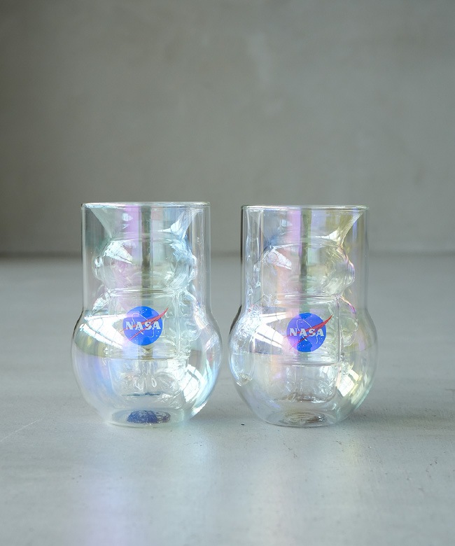 3711] DETAIL(ディティール) NASA Astronaut Double Wall Glasses 2P