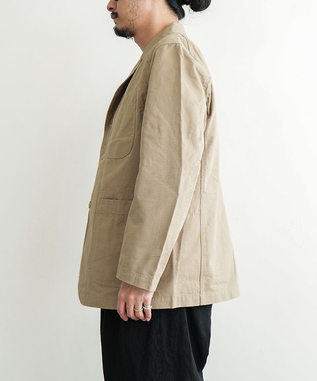 エンジニアードガーメンツ　M ベージュ ベッドフォードジャケット　アメリカ製 ENGINEERED GARMENTS(エンジニアド ガーメンツ) Bedford Jacket