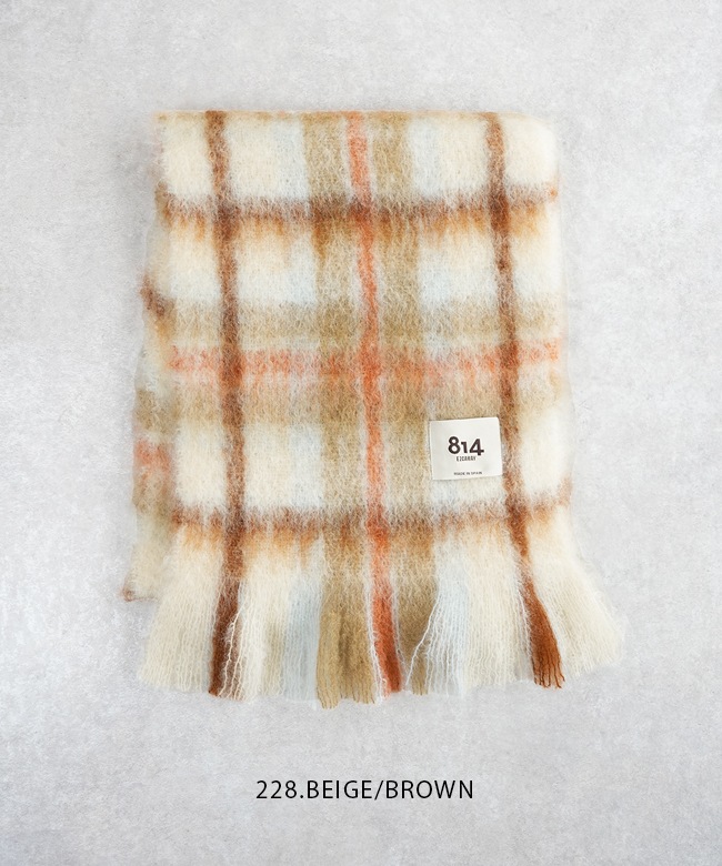 MA014]【ブローチピン付属】MANTAS EZCARAY(マンタスエスカライ) SCARF