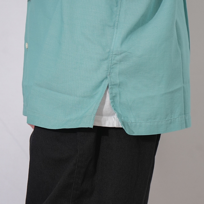 新品 nanamica オープンカラー パナマ プレイド シャツ (XL)　Ⓗ NANAMICA 