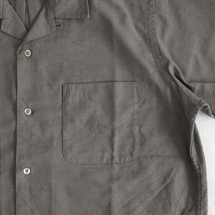 新品 nanamica オープンカラー パナマ プレイド シャツ (XL)　Ⓗ SALE 50%OFF】[S25SG119]nanamica(ナナミカ) OPEN COLLAR PANAMA