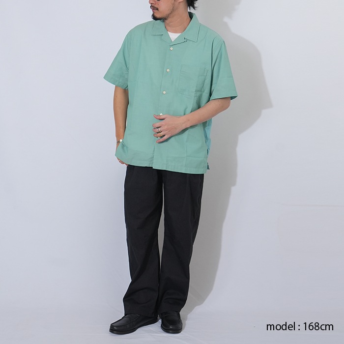 NANAMICA オープンカラー パナマシャツ 半袖 M 美品 SALE 50%OFF】[S25SG119]nanamica(ナナミカ) OPEN COLLAR PANAMA
