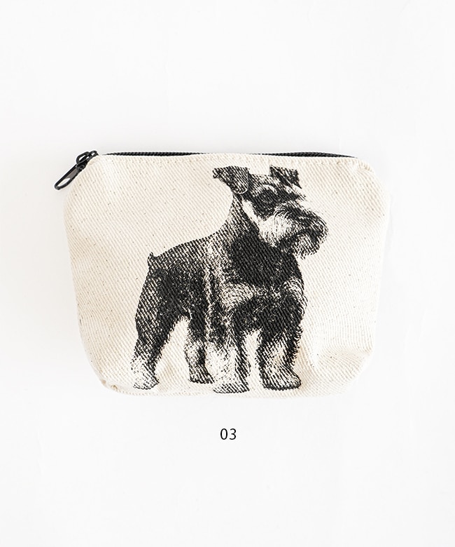 RUBYZAAR(ルバイザー) DOG POUCH ドッグポーチ 犬 キャンバス コットン