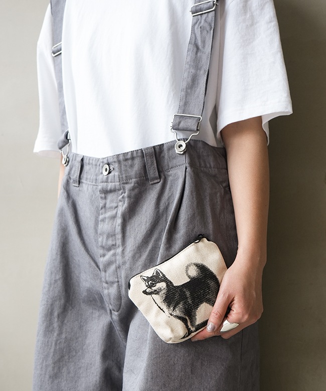 RUBYZAAR(ルバイザー) DOG POUCH ドッグポーチ 犬 キャンバス コットン