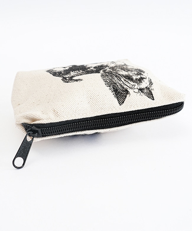 RUBYZAAR(ルバイザー) DOG POUCH ドッグポーチ 犬 キャンバス コットン