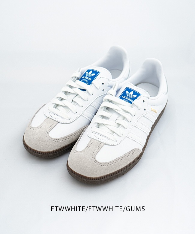 スニーカー adidas Samba OG IE3439 IE3439 adidas Originals Samba OG Footwear White Gum (Men's