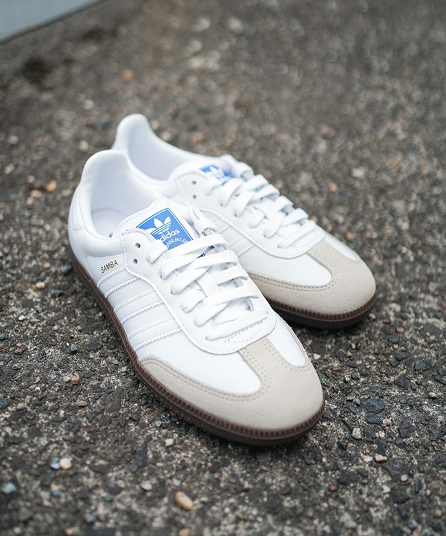 スニーカー adidas Samba OG IE3439 IE3439 adidas Originals Samba OG Footwear White Gum (Men's