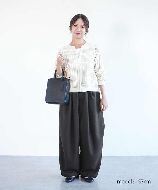 1-260016A]mizuiro ind(ミズイロインド) ワイドカーゴパンツ