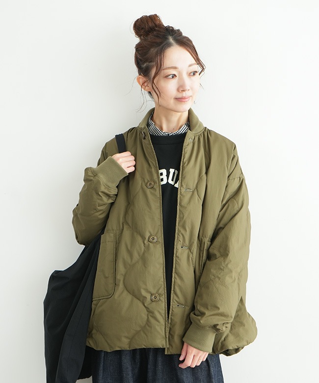 solamonat poche（ソラモナポッシェ）ライナーキルトベスト solamonat poche｜【50%OFF】ライナーキルトベスト ロング poche